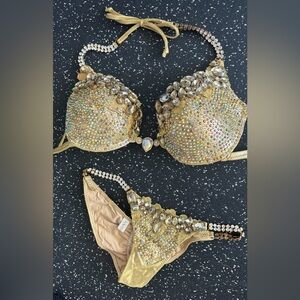 Ravish Sands Gold them-wear bikini set
